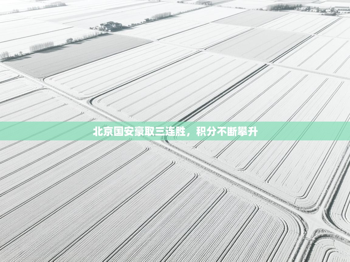 北京国安豪取三连胜，积分不断攀升  第2张